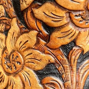 SOLD! Stunning Rare Liberty Hand Tooled Cowboy / Cowgirl Boots.